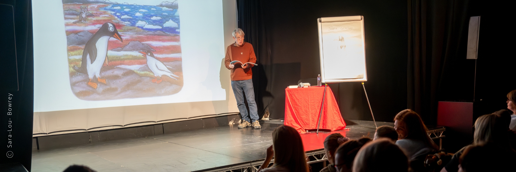 HSF '25 - Axel Scheffler - The Welcome - Sara-Lou Bowrey Photography